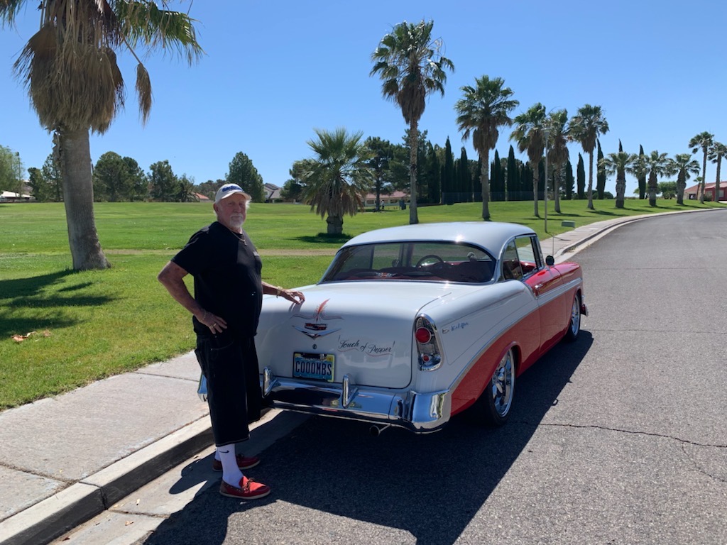 1956 Chevrolet Bel Air with Touch of Pepper script
